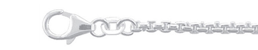 Venezia rund Collier 2mm