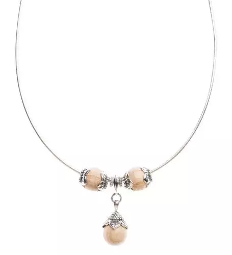 Blüten Silbercollier Waidzeit Esche