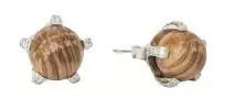 Ohrstecker Waidzeit silber Barrique