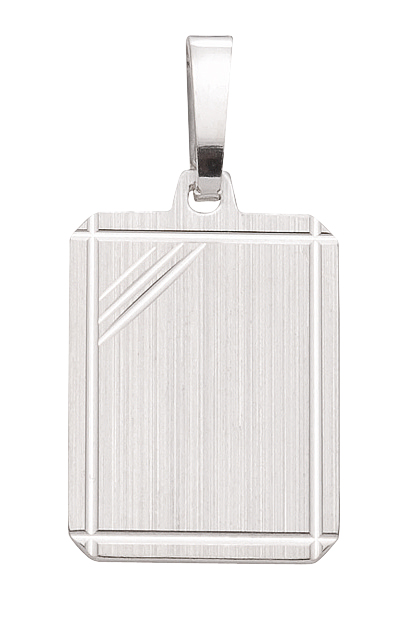 gp150687_1 Eckige Gravurplatte aus Silber