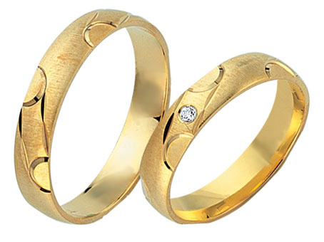 Trauringe 333 Gelbgold