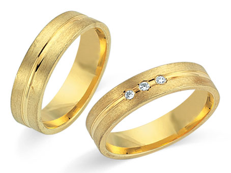 Trauringe 585 Gelbgold