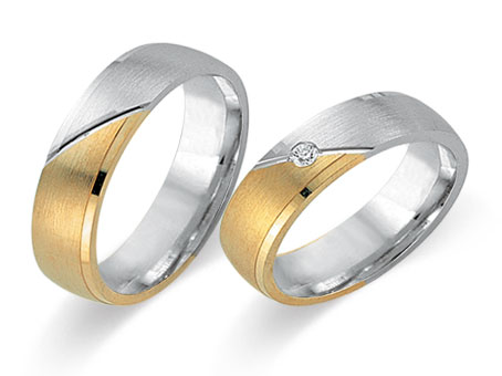 Trauringe 333 Bicolor