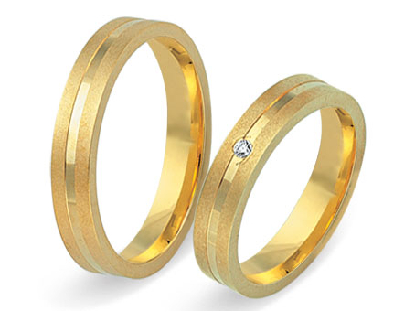 Trauringe 585 Gelbgold