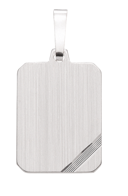 gp150686_1 Eckige Gravurplatte aus Silber