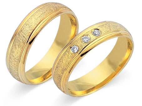 Trauringe 585 Gelbgold
