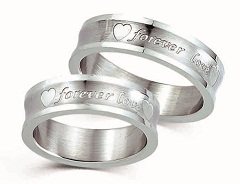 Edelstahl Ringe