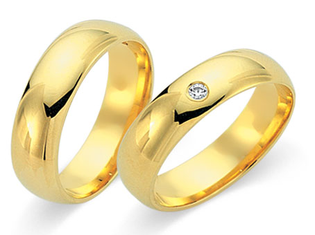 Trauringe 333 Gelbgold