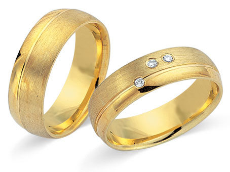 Trauringe 333 Gelbgold