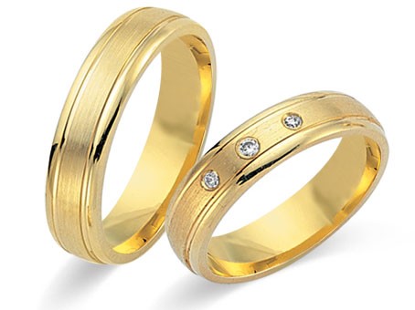Trauringe 333 Gelbgold