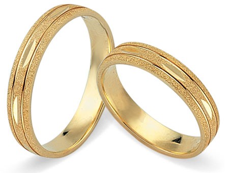 Trauringe 585 Gelbgold