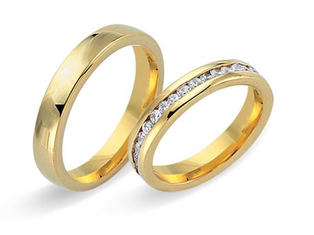 Trauringe 333 Gelbgold
