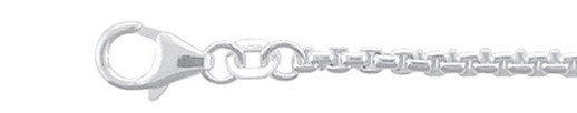 Venezia rund Collier 2mm