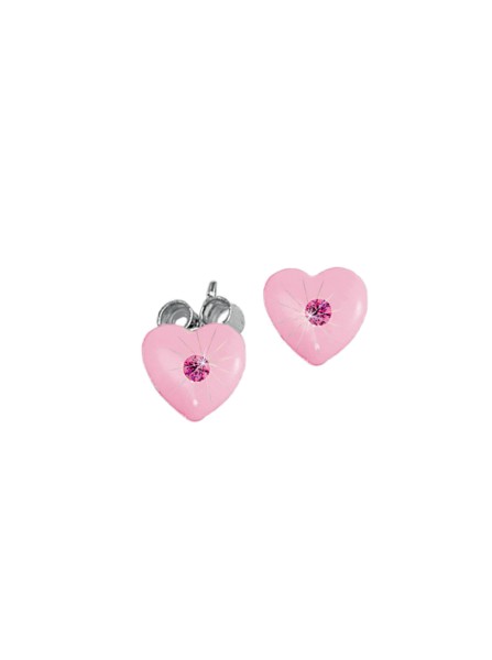 OHRSTECKER HERZ 925 Sterling Silber