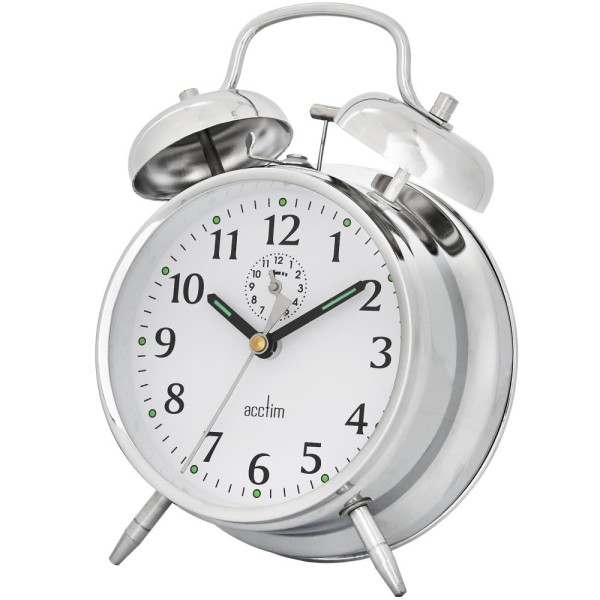 Mechanischer Doppelglocken-Wecker Acctim -SAXON-