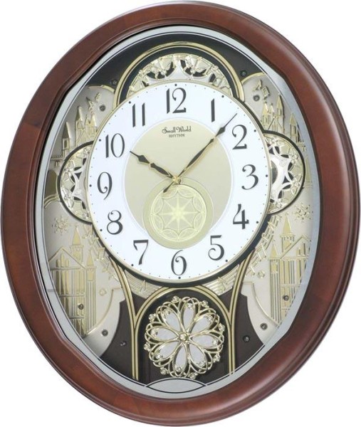 SONDERPREIS - MAGIC MOTION Wanduhr RHYTHM