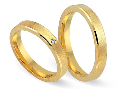 Trauringe 585 Gelbgold