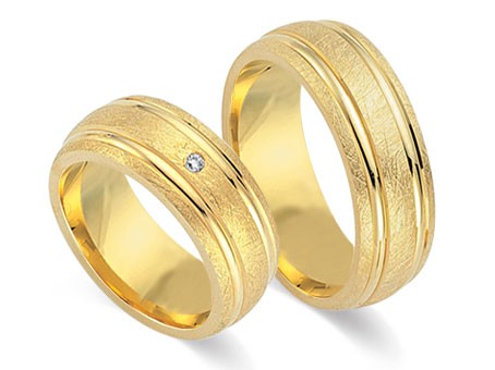 Trauringe 585 Gelbgold