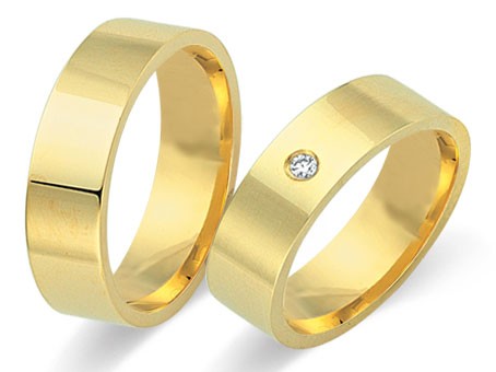 Trauringe 333 Gelbgold