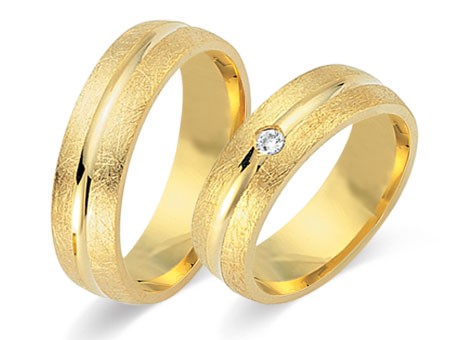 Trauringe 585 Gelbgold