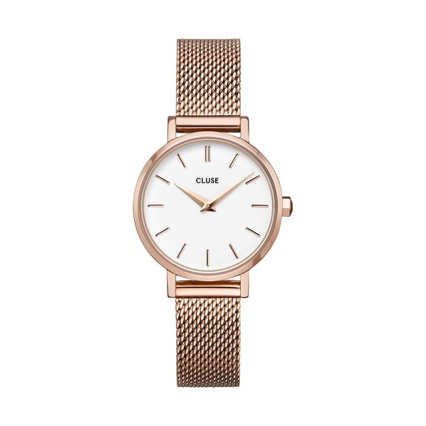 Cluse Boho Chic Petite Mesh Black, Rose Gold Colour CW0101211004-Copy
