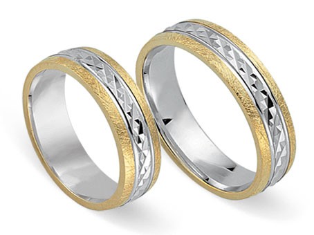 Trauringe 585 Bicolor