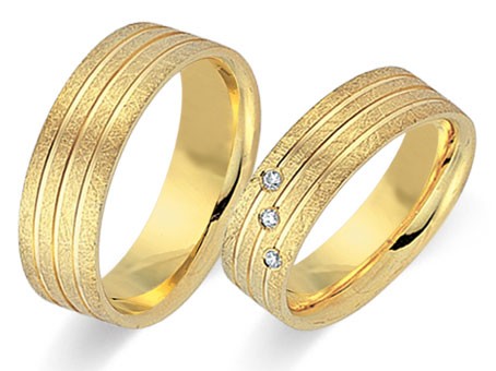 Trauringe 585 Gelbgold