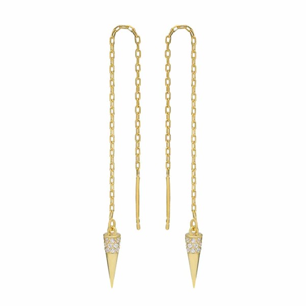 Pointed Zirkonia Earring