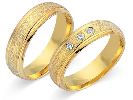 Trauringe 585 Gelbgold