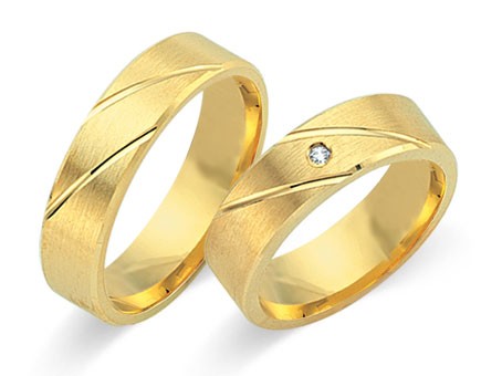 Trauringe 333 Gelbgold