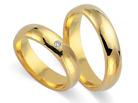 Trauringe 333 Gelbgold