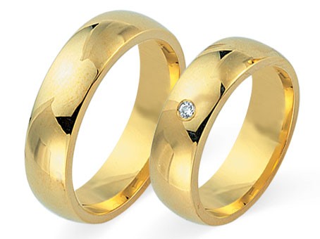 Trauringe 333 Gelbgold