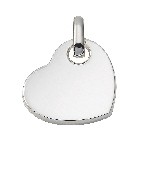 Herz Anhänger aus Silber