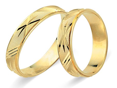 Trauringe 333 Gelbgold