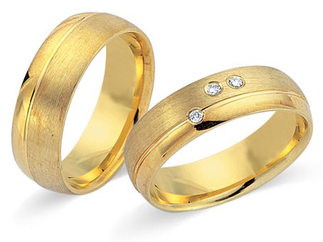 Trauringe 333 Gelbgold