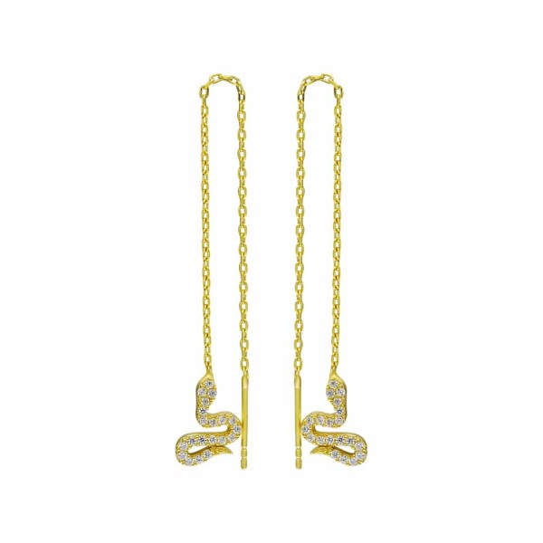 Snake Hängend Earring