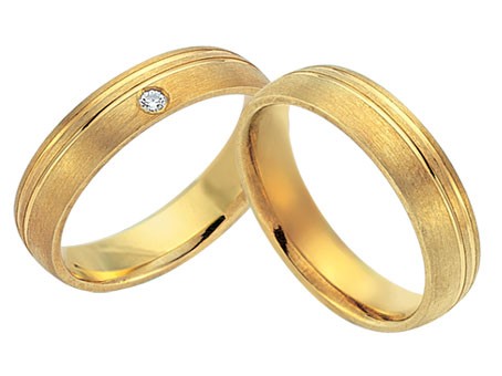 Trauringe 333 Gelbgold