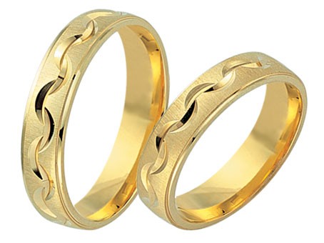 Trauringe 333 Gelbgold