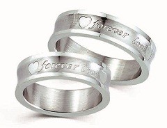 Edelstahl Ringe