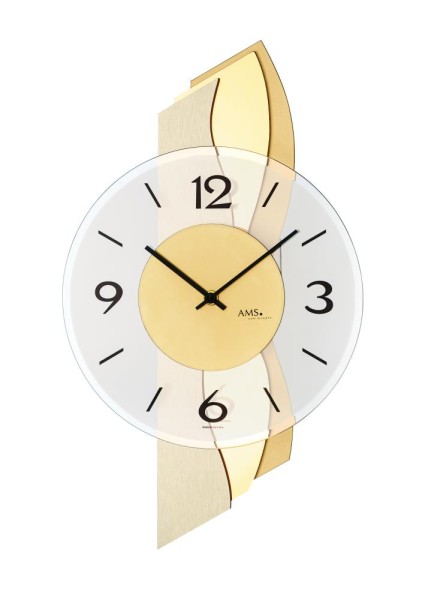 Wanduhr Quarz AMS