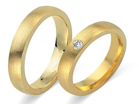 Trauringe 333 Gelbgold