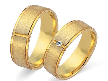 Trauringe 333 Gelbgold